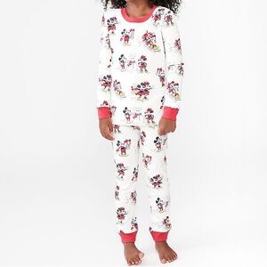 Pottery Barn Kids Disney Mickey Mouse Christmas Pajamas EUC Size 8